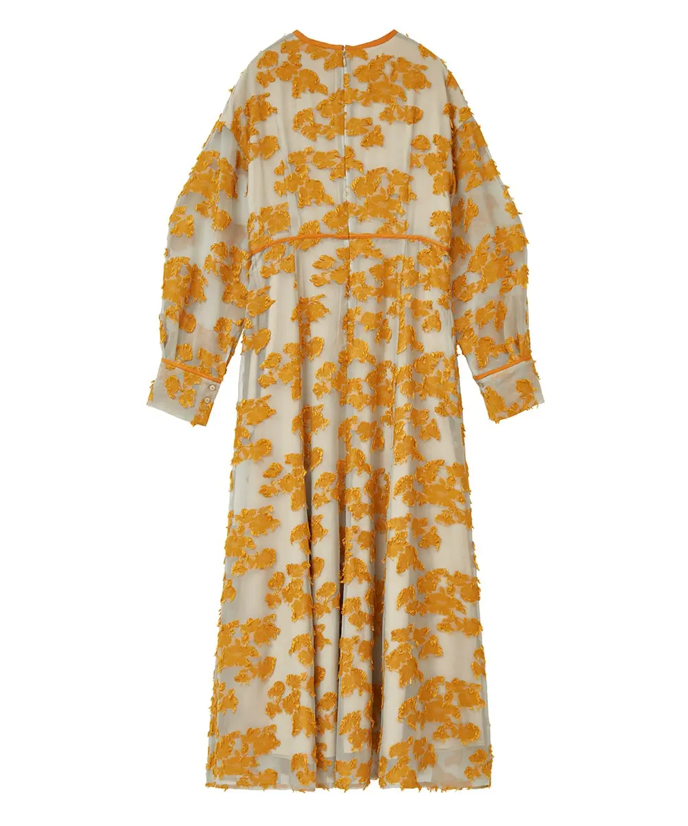 0サイズ】FLOW FLOWER JACQUARD ONE PIECE CLANE（クラネ）のレンタル