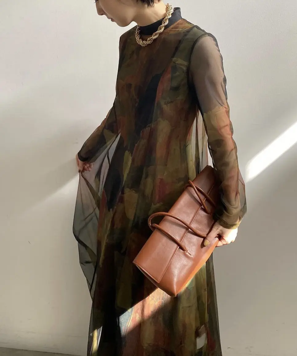 Sサイズ】UND GYPSUM ART DRESS Ameri VINTAGE（アメリヴィンテージ