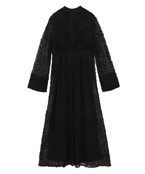 2サイズ】SNOW DOT JACQUARD ONEPIECE/スノードットジャガード