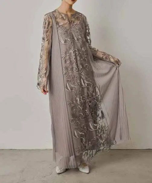 Mサイズ】エスニックサイドプリーツドレス niana（ニアナ）のレンタル