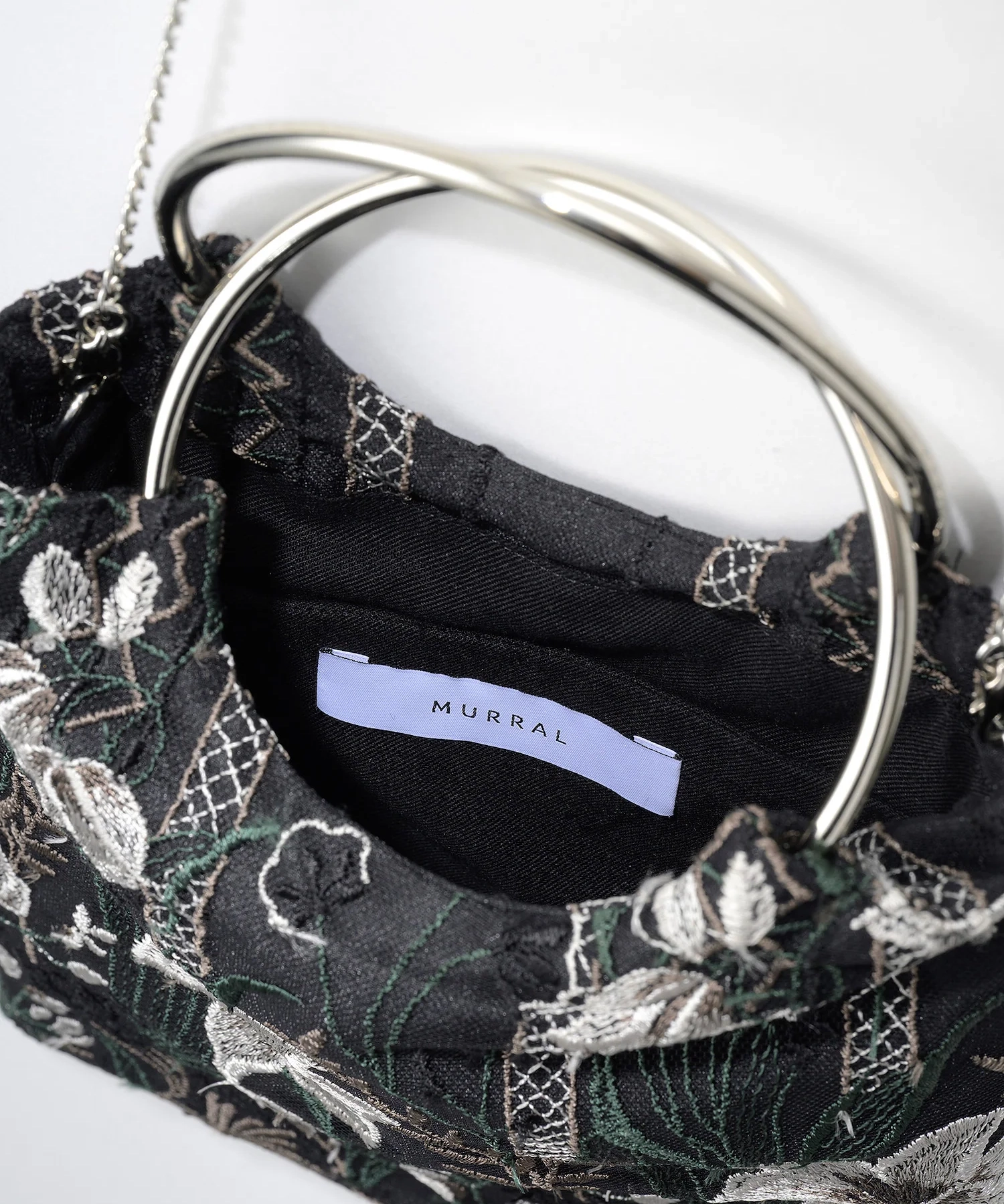 バッグ MURRAL flower lace mini bag バッグ MURRAL flower lace mini