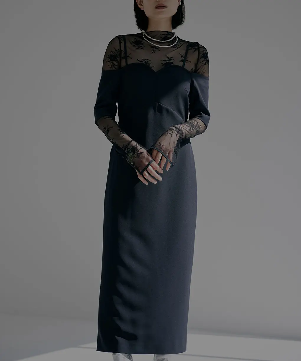 Mサイズ】LACE TOP SET FASCINATION DRESS Ameri VINTAGE（アメリ