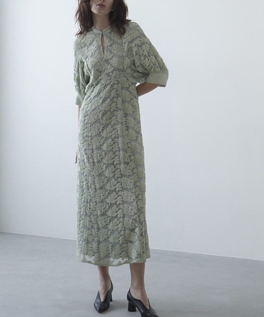 2サイズ】FLORAL EMBROIDERY LACE ONEPIECE CLANE（クラネ）のレンタル