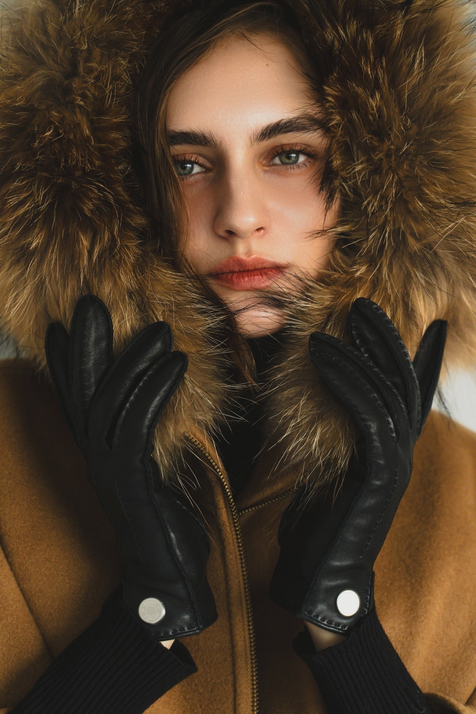 FOX fur cape coat – shéller / シェリエ