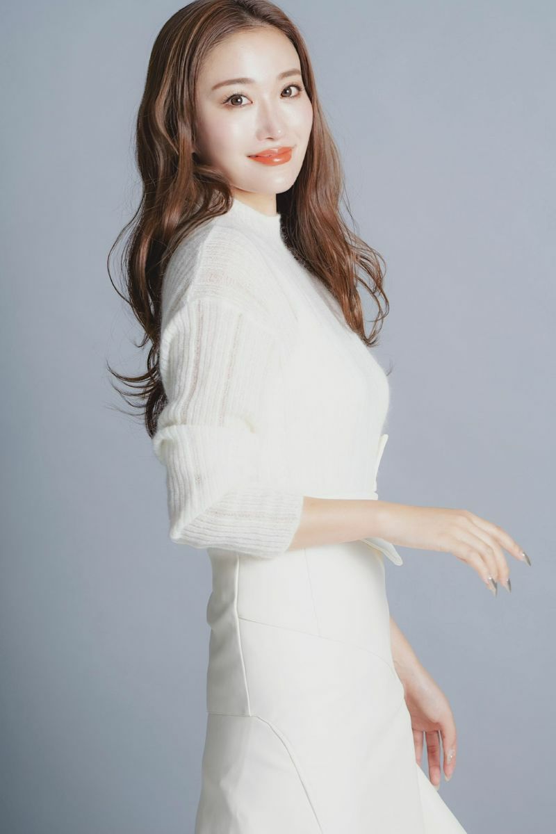 ウエストデザインヘムレザースカート – shéller / シェリエ