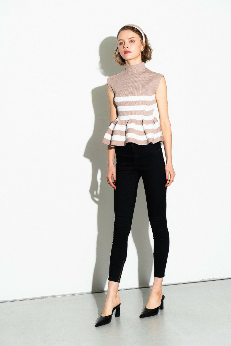 sheller GOLD ZIP black denim – shéller / シェリエ