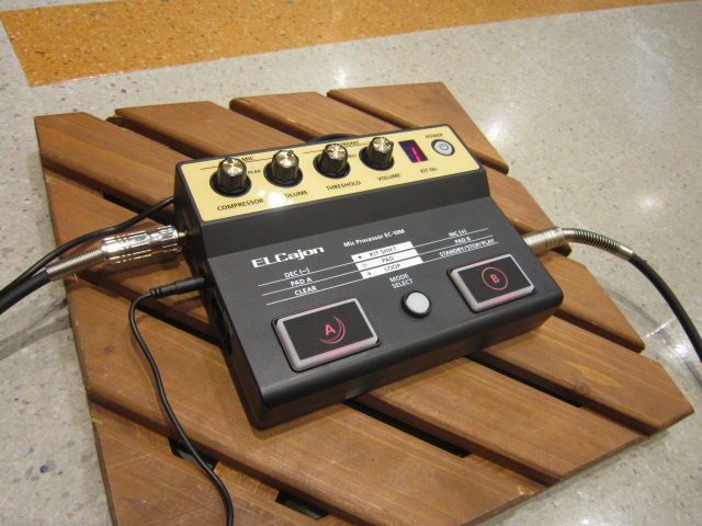 新商品】カホン専用マイク・プロセッサー「EC-10M」発売！｜島村楽器