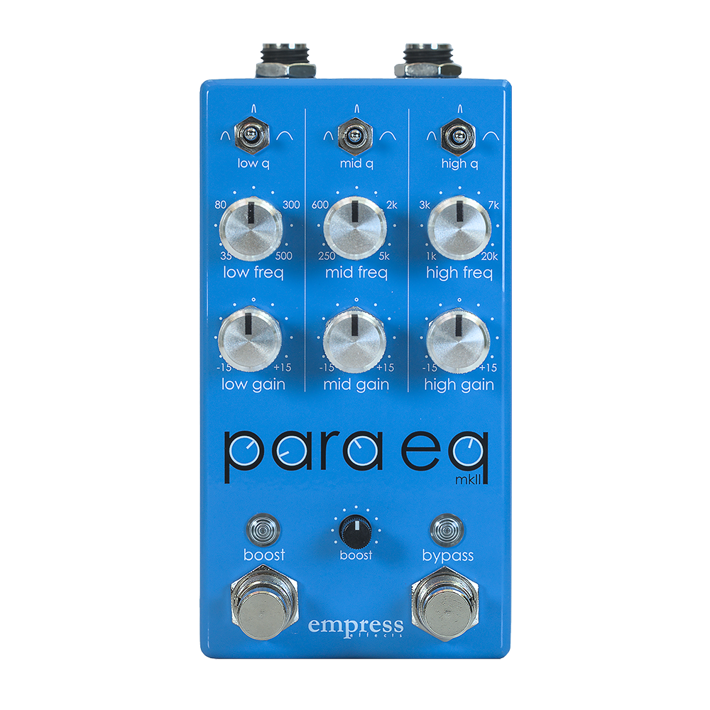 エフェクター】「Empress Effects ParaEQ MKII / ParaEQ MKII Deluxe