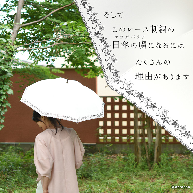 完全遮光 晴雨兼用 日傘 成瀬愛里 しいちゃん 100%遮光 ネイビー しー