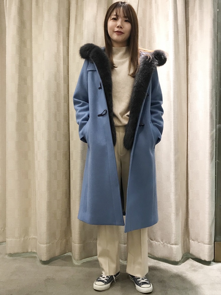 ファーダッフルコート スタイリングの通販｜ SHIPS 公式サイト