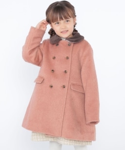 SHIPS KIDS:100～130cm / シャギー チェック コート｜ SHIPS 公式サイト