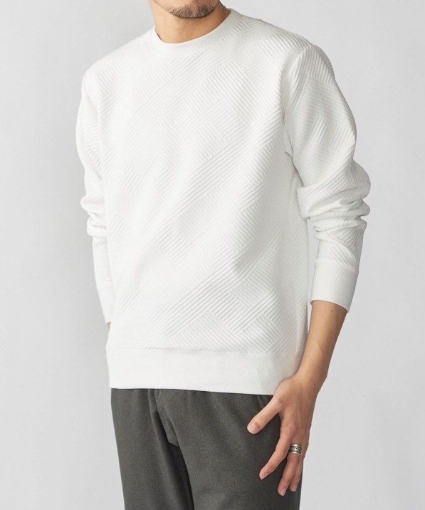 SHIPS: 膨れジャカード ロングスリーブ｜ SHIPS 公式サイト