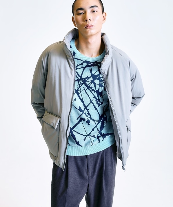 City Ambient Products:〈撥水〉ダブルポケット 中綿 スタンドカラー