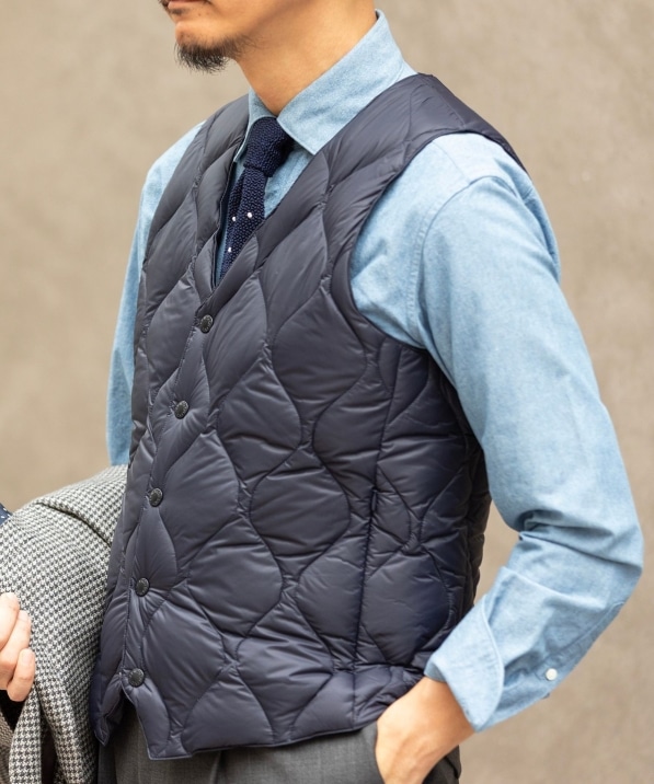 SHIPS別注】TAION: ダウン ジレ｜ SHIPS 公式サイト