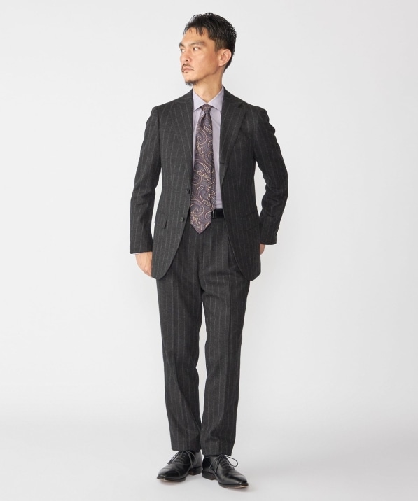 SHIPS: ラグジュアリー FOX BROTHERS チョークストライプ スーツ