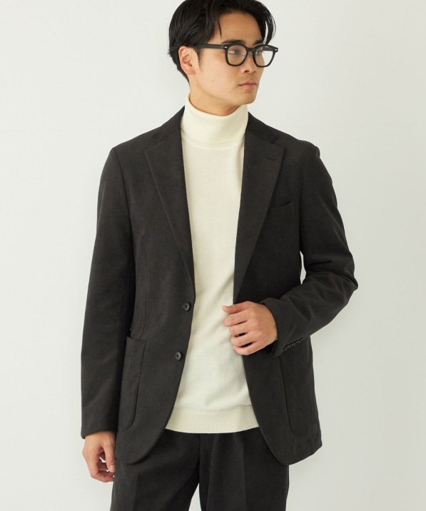 SHIPS Colors:〈手洗い可能〉コーデュロイ ジャケット(セットアップ