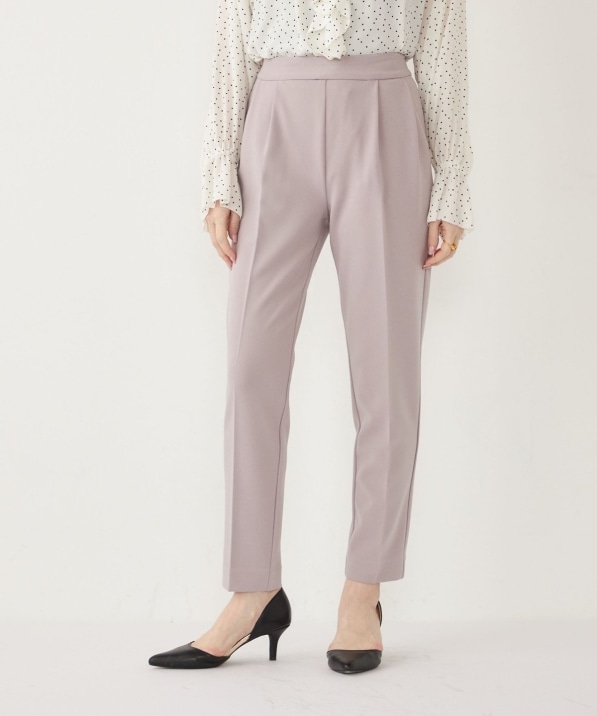 SHIPS Colors:ストレッチ ジョーゼット テーパードパンツ 3