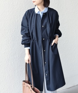 手洗い可能〉ロング ステンカラー コート 24SS ◇｜ SHIPS 公式サイト