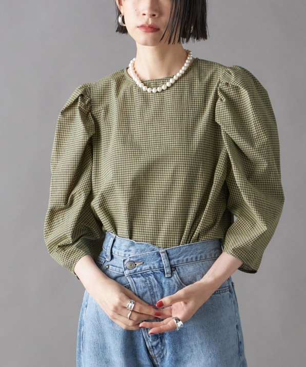 SHIPS NINE CASE:〈洗濯機可能〉パフスリーブ ブラウス｜ SHIPS 公式サイト