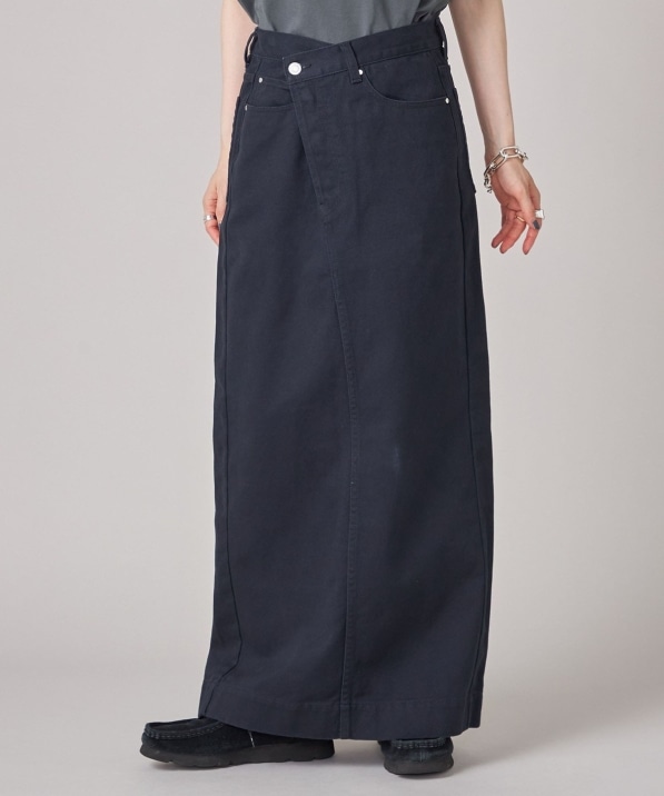 SHIPS NINE CASE:〈洗濯機可能〉フロント スラント スカート｜ SHIPS