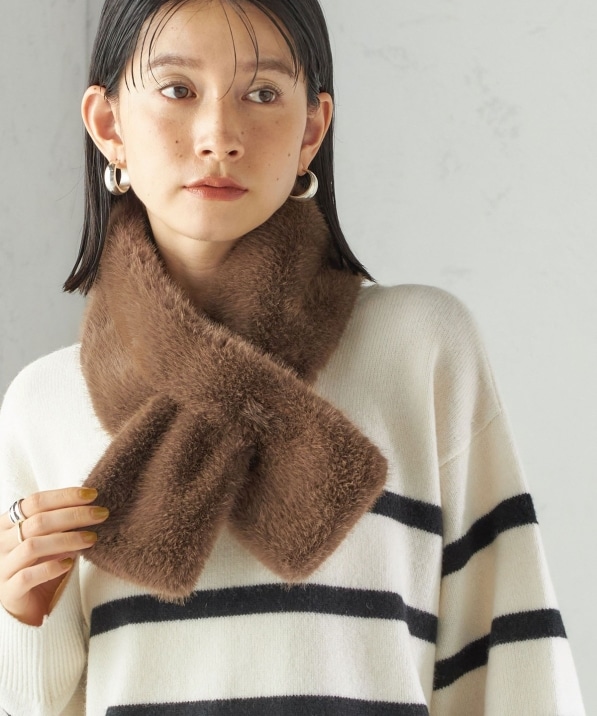 手洗い可能〉フェイク ファー マフラー｜ SHIPS 公式サイト