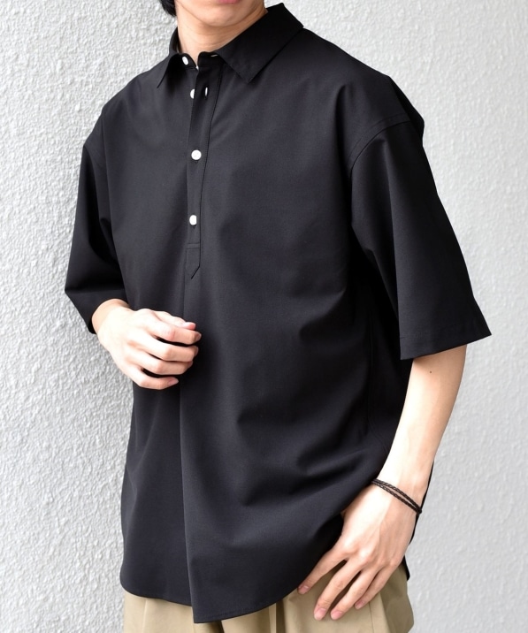 SHIPS any:〈吸水速乾〉Rapidry ボタンダウン レギュラーカラー 半袖