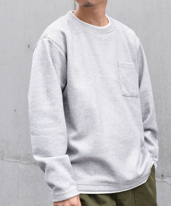 naptime フェイクレイヤードLONG-T-SHIRTS naptime フェイクレイヤード