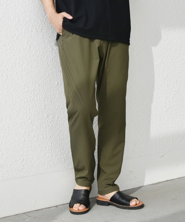 SHIPS any:〈洗濯機可能/撥水〉4WAYストレッチ スリム テーパード