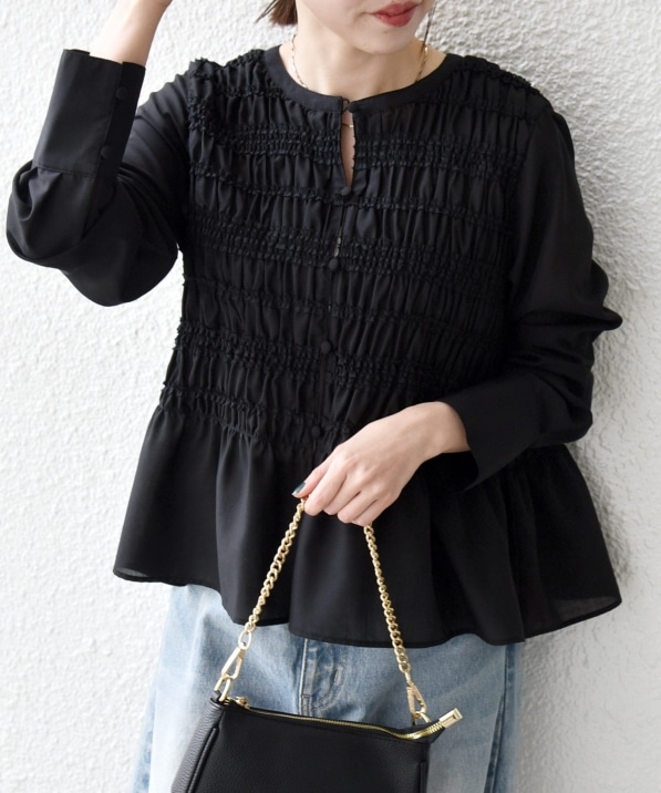 一部追加予約》【WEB限定】SHIPS any:〈洗濯機可能〉シアー