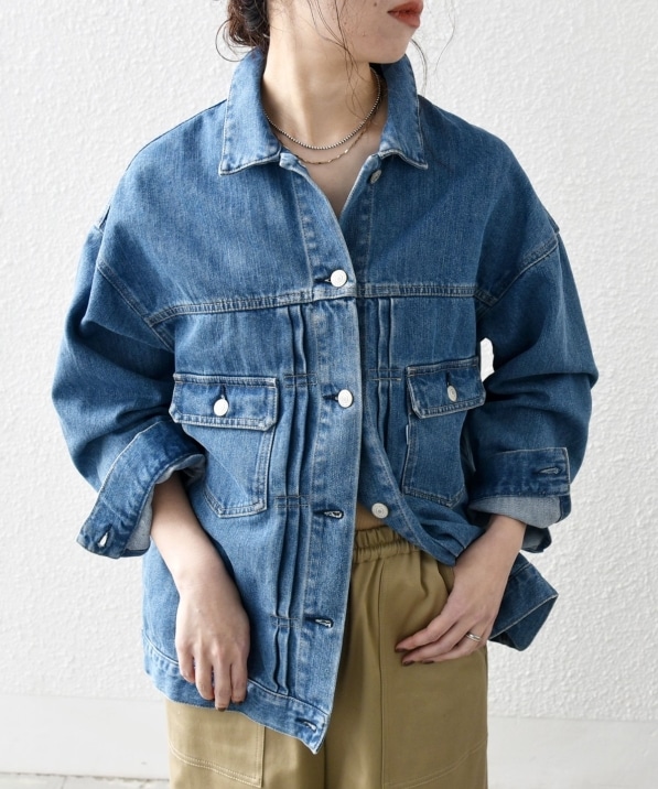 SHIPS any:〈洗濯機可能〉デニム ジャケット［SHIPS any DENIM