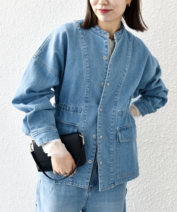 SHIPS any: デニム ワーク ジャケット［SHIPS any DENIM］｜ SHIPS