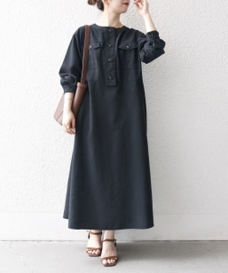 Arobe:スノー フレーク プリント ティアード ワンピース｜ SHIPS 公式