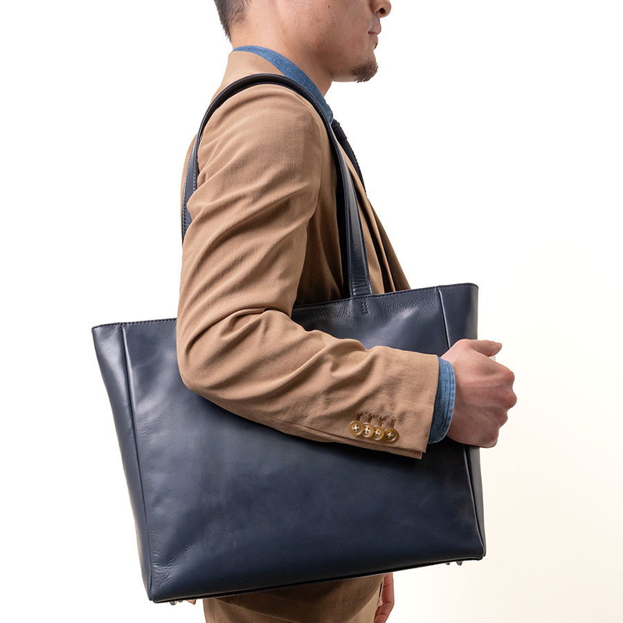 本革トートバッグ スムース レザー｜SHIRT STATION（シャツ