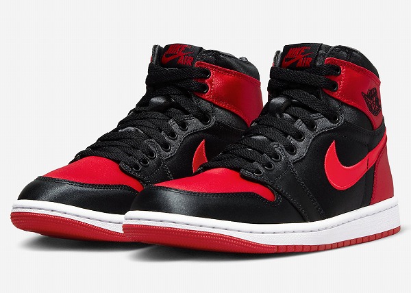 NIKE WMNS AIR JORDAN 1 HI OG SATIN BRED ウィメンズ エアジョーダン1