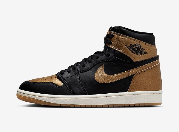 DZ5485-071 AIR JORDAN 1 RE HI OG Black/Metallic Gold | SHOES HOUSE