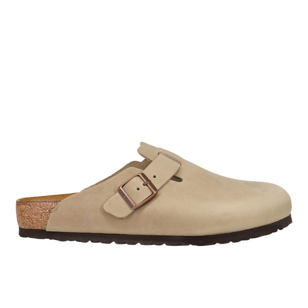 Shop Beige Womens BIRKENSTOCK Boston Oiled Leather Clogs – Shoebacca