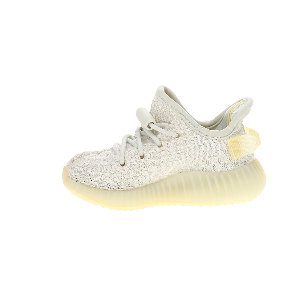 Shop Off White Boys adidas Yeezy Boost 350 V2 Slip On Sneakers