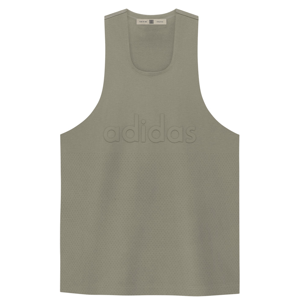 Shop Grey Mens Fear Of God Athletics Crew Neck Tank Top – Shoebacca