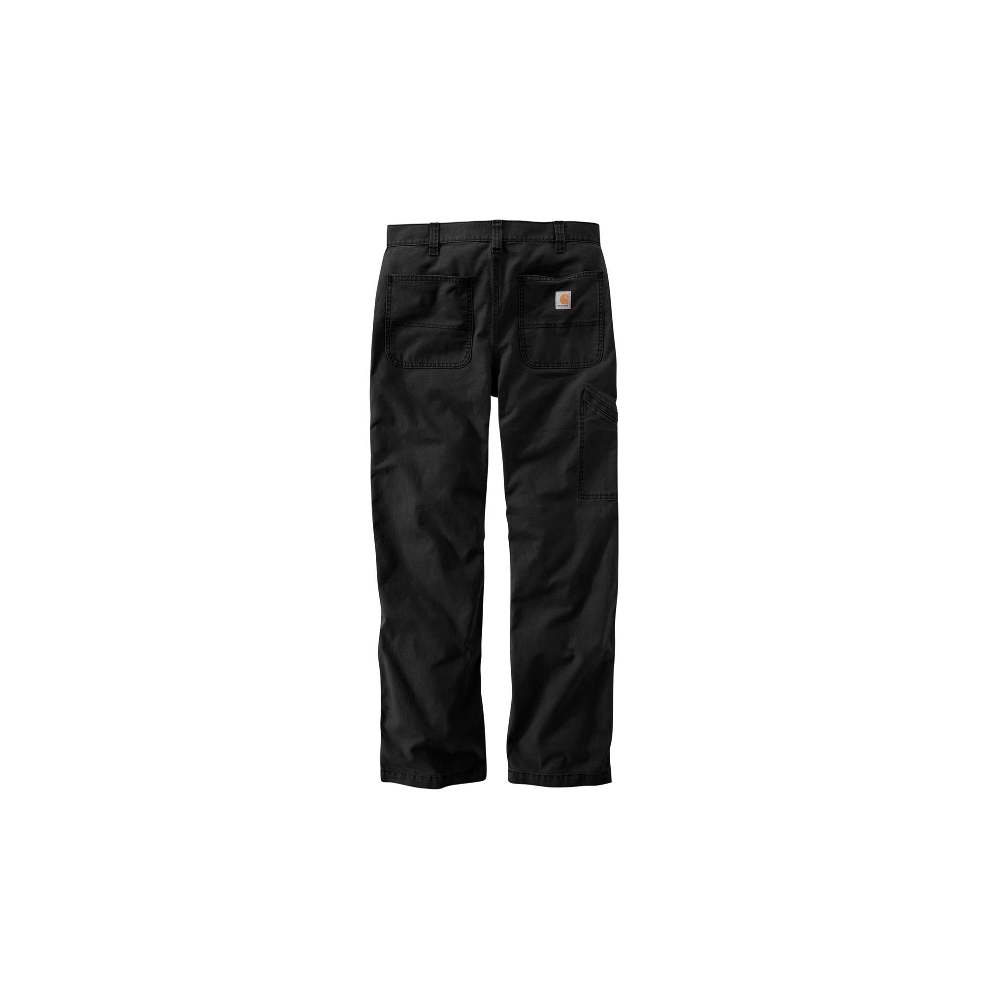 Carhartt Rugged Flex Relaxed Fit Canvas Work Pant Black – Shoeteria