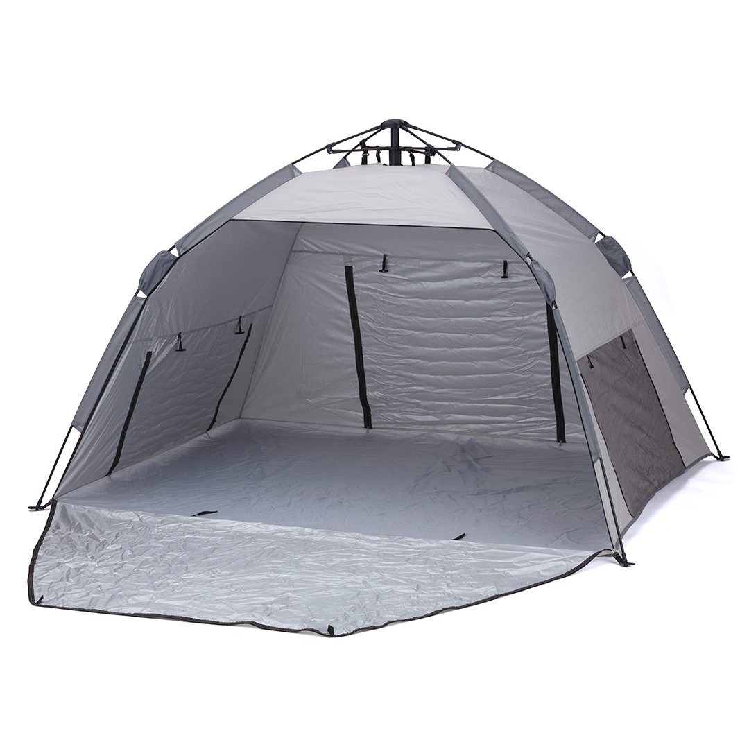 海外モデル】Coleman 4人用テント（ライトグレー）【週末限定値下げ