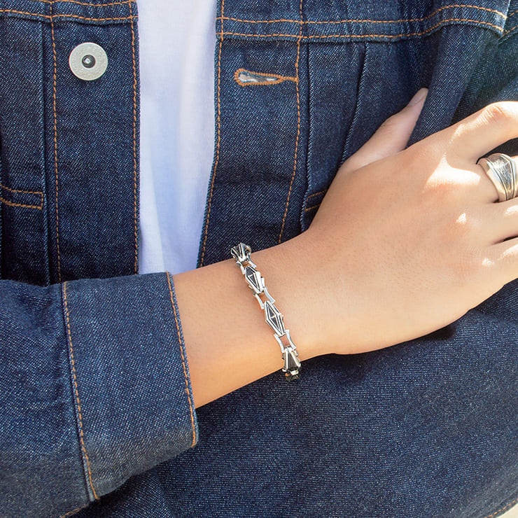 メンズ シルバーブレスレット [DB-189]