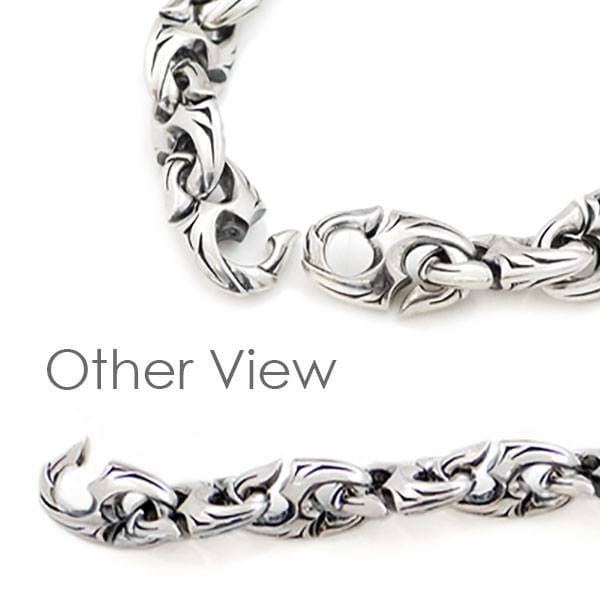 BUDDY】釣り針モチーフ シルバーブレスレット [DB-145]