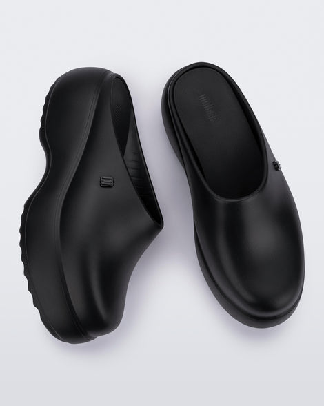 Free Clog Platform in Black | Melissa Shoes US