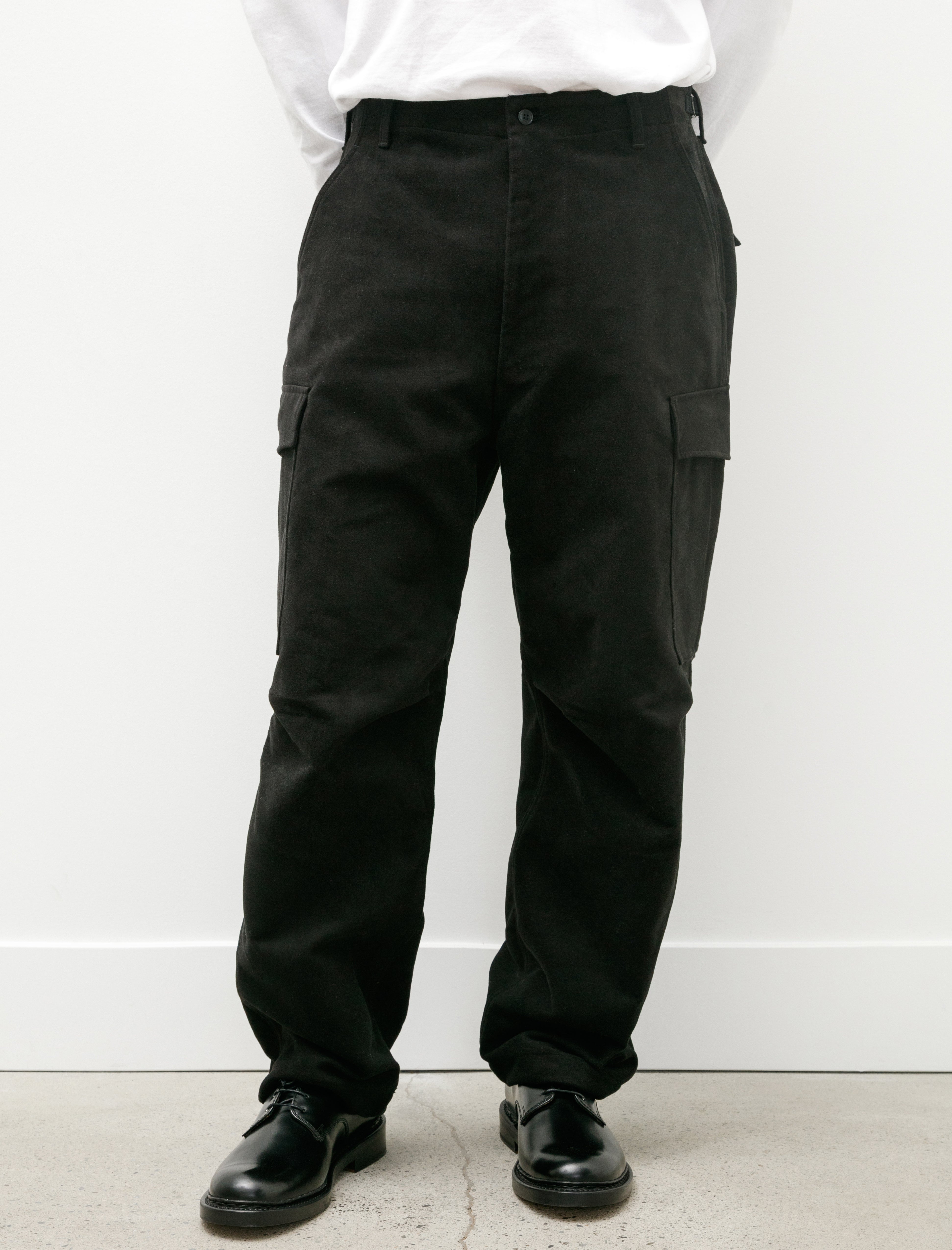 Comoli Moleskin BDU Pant Black – Neighbour