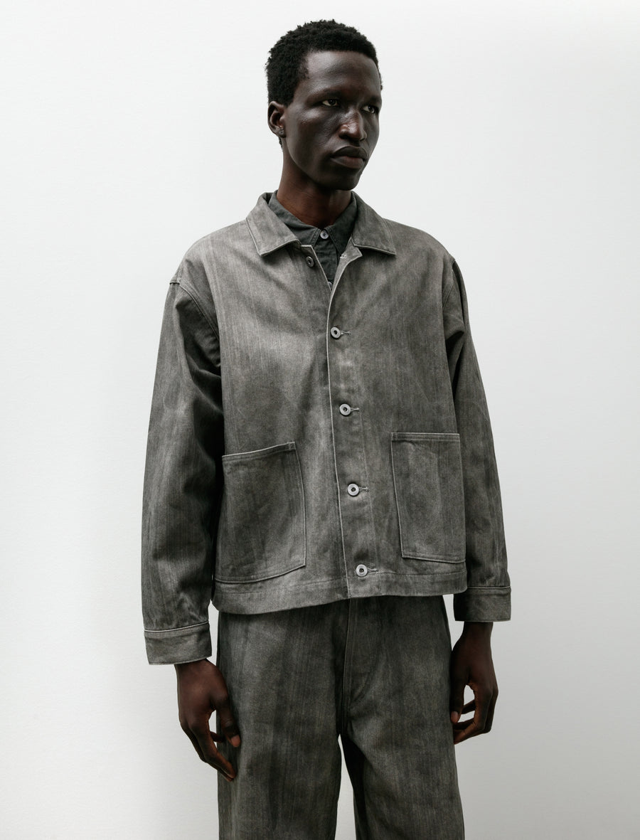 Taiga Takahashi Lot 303 Coverall Jacket Hand Drawn Sumi – Neighbour