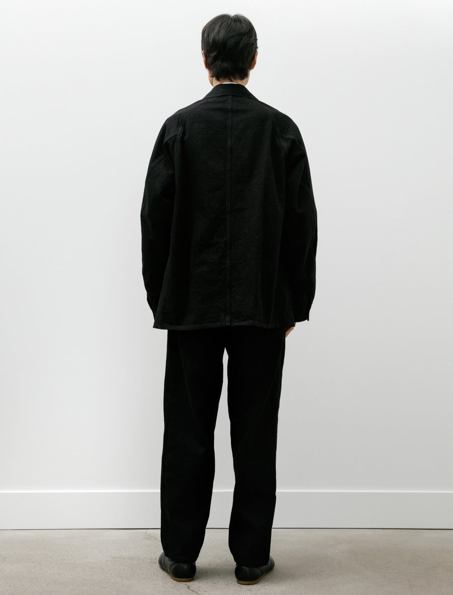 Comoli Black Denim Belted Pants – Neighbour