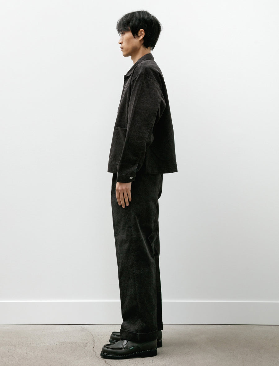 Taiga Takahashi Lot 201 Work Trousers Melange Charcoal – Neighbour