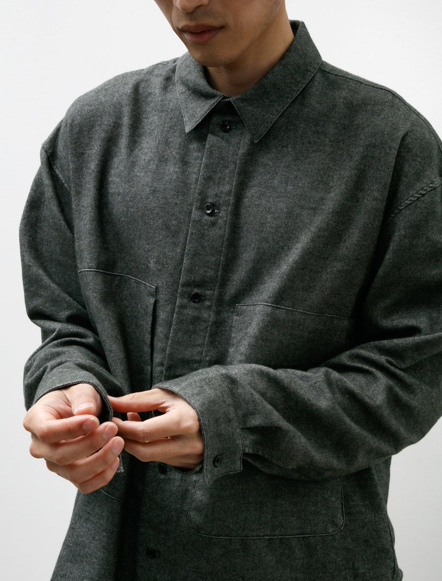 Polyploid Shirt Jacket C Charocal – Neighbour