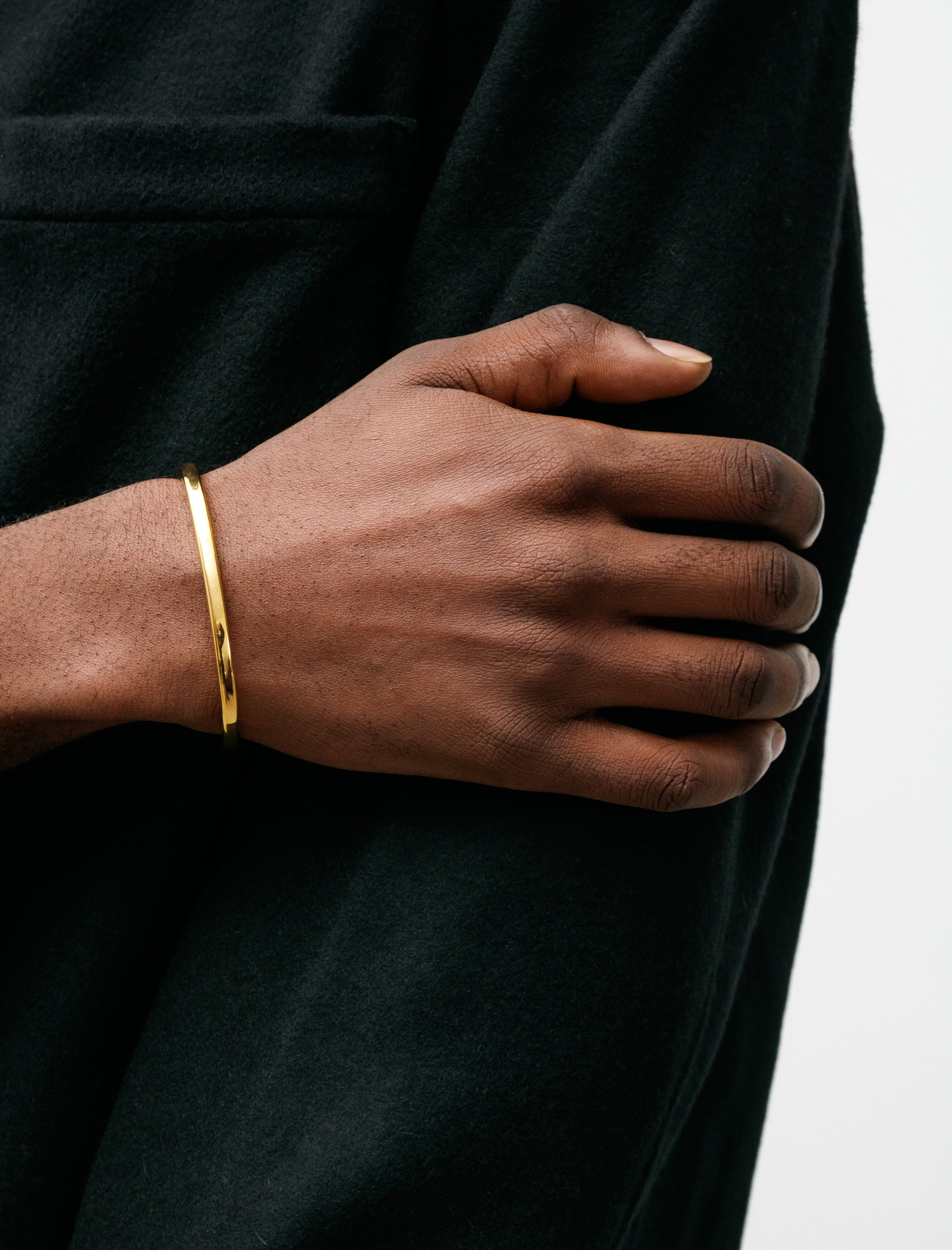 All Blues Square Bracelet Polished Gold – Neighbour