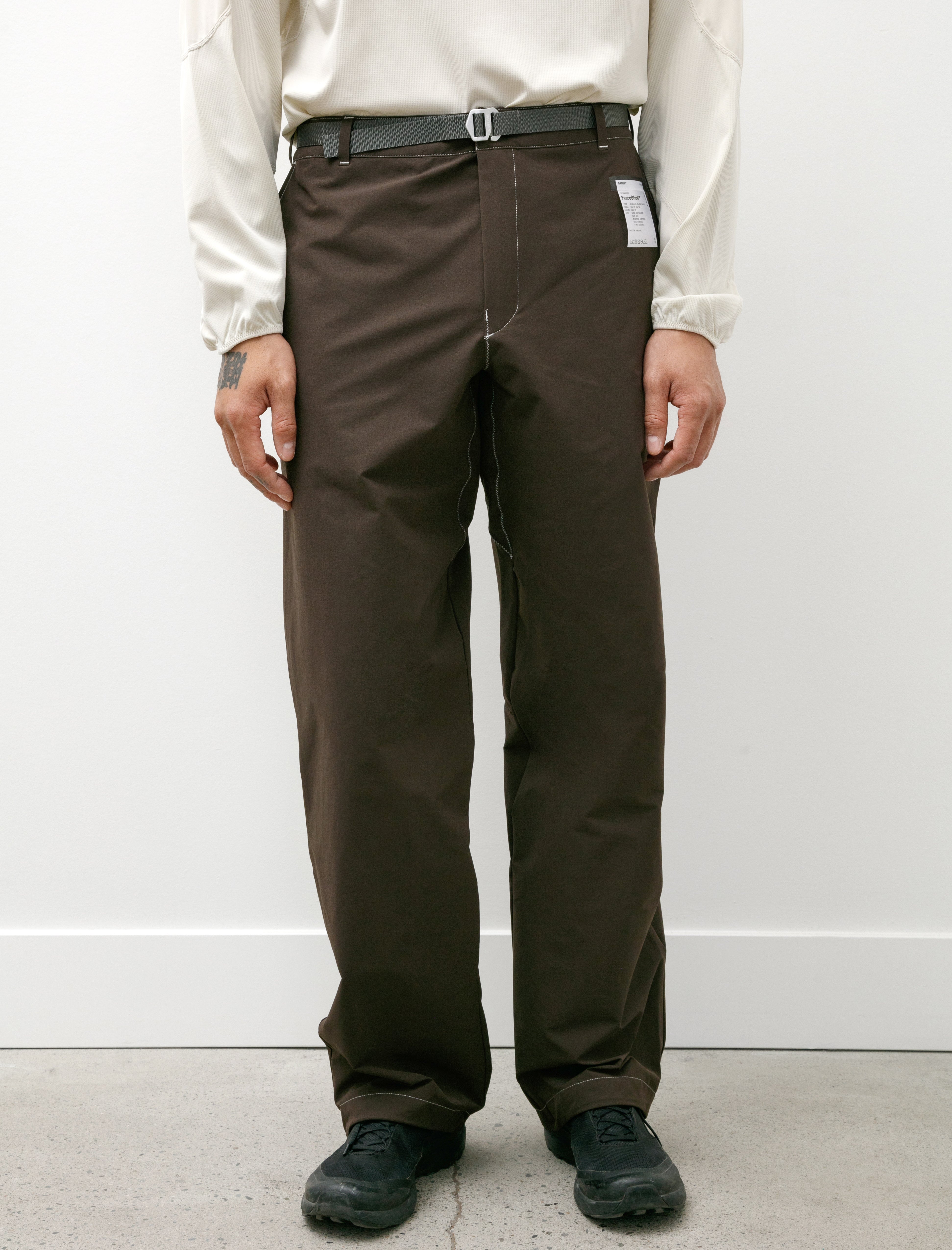 Satisfy PeaceShell Standard Climb Pants Brown – Neighbour
